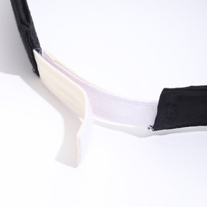 Visières <span class=keywords><strong>pare</strong></span>-soleil et déflecteurs anti-insectes bicolores, casquette visière personnalisée avec logo brodé, visière de sport d'extérieur pour femmes - Product Image 4