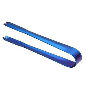 Produits tendance 2026 Nouveautés Pinces à glace <span class=keywords><strong>en</strong></span> acier inoxydable 304 à dents <span class=keywords><strong>de</strong></span> scie Pinces à <span class=keywords><strong>sucre</strong></span> - Product Image 5