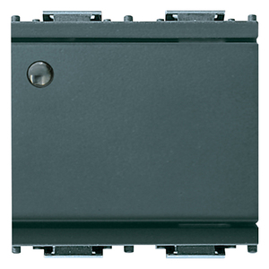 1P 16AX 2M สวิตช์ผนังสีเทา5.1x4.3x5.3 cm สำหรับการติดตั้งระบบไฟฟ้า - Product Image 1
