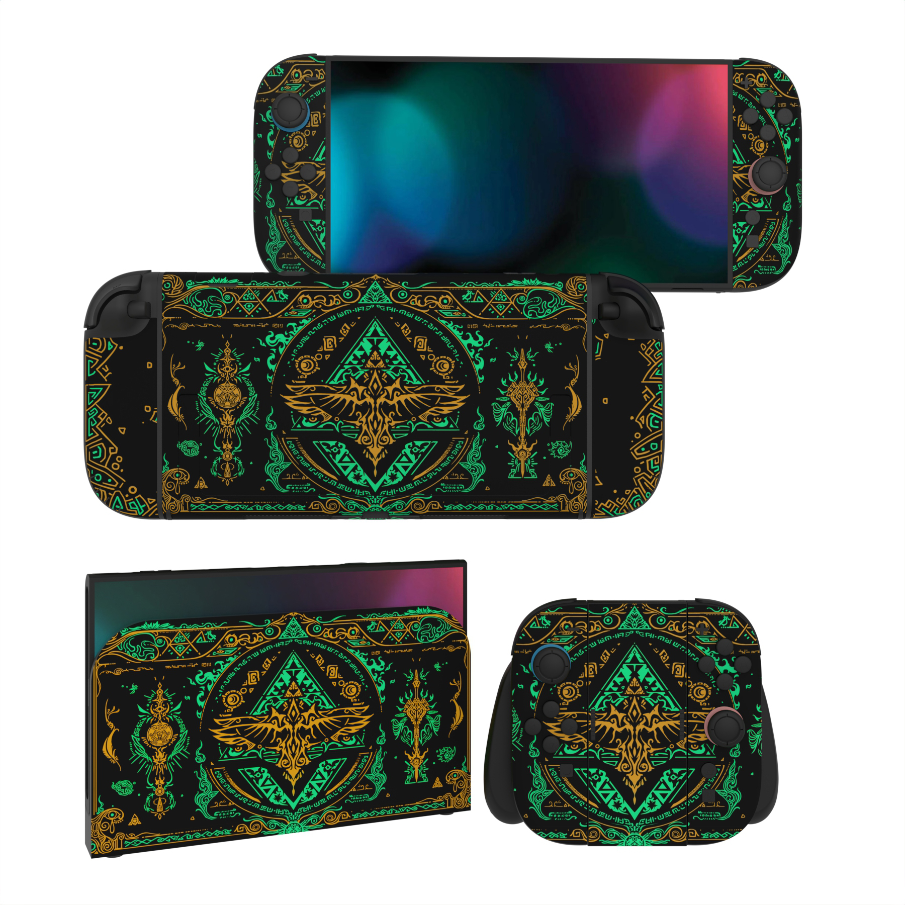 Conjunto Completo de Skins con Diseño de Totem del Reino