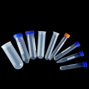 HAIJU LAB Bandes de PCR 0.1ml ~ 100ml Centrifugeuse graduée en plastique/Tube de test/faucon avec couvercle à vis/couvercle en matériau PP - Product Image 4