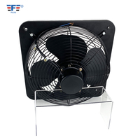 8 10 12 14 16 20 24 pouces ventilateur à flux axial industriel de type carré mural à faible bruit