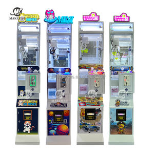 Maker Metalen Kast <span class=keywords><strong>Mega</strong></span> Mini Klauw Kraan Machine Kinderen Favoriete Speelgoed Capsules Automaat Factuur Acceptatietoken - Product Image 2