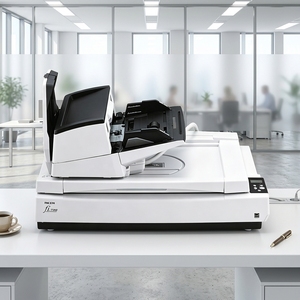 Ricoh Fi-7700, Escáner de Documentos de Producción A3, Plataforma Plana ADF, Plataforma Dual, 100 ppm, Alta Velocidad, Archivo por Lotes, Bancario, USB - Product Image 1