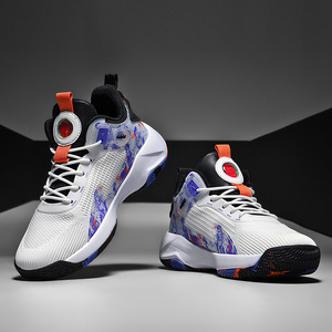 <span class=keywords><strong>Scarpe</strong></span> <span class=keywords><strong>da</strong></span> Basket <span class=keywords><strong>Alte</strong></span> <span class=keywords><strong>da</strong></span> Uomo Leggere Traspiranti in Tessuto Sneakers Sportive Professionali per Allenamento Outdoor Personalizzabili con Logo OEM - Product Image 4