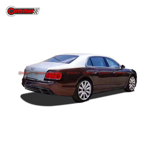 ชุดแต่งตัวถังรถยนต์ Bentley Flying Spur รุ่น MSY สไตล์คาร์บอนไฟเบอร์ครึ่งคัน ประกอบด้วยกันชนหน้า สเกิร์ตข้าง กระจังหน้า ฝากระโปรง กันชนหลัง - Product Image 2