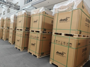 Jinko Stock pannelli solari 570W 580W 590W modulo Pv bifacciale pannello a celle solari Sol - Product Image 5