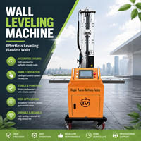 Petite machine de projection mobile en vente, projection automatique de plâtre et de ciment pour les projets de projection murale