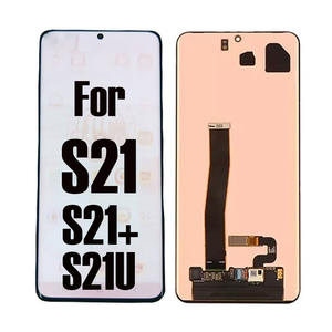 Pour <span class=keywords><strong>Samsung</strong></span> <span class=keywords><strong>S21</strong></span> <span class=keywords><strong>S21</strong></span> + S21Ultra remplacement d'écran d'origine écran tactile Lcd convertisseur numérique écrans LCD avec brûlures et bordures - Product Image 1