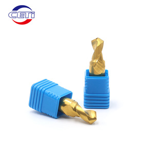 Forets personnalisables pour machines-outils CNC HRC45/55/65 Forets en carbure toute la journée Forets hélicoïdaux en acier allié à 2 cannelures - Product Image 3