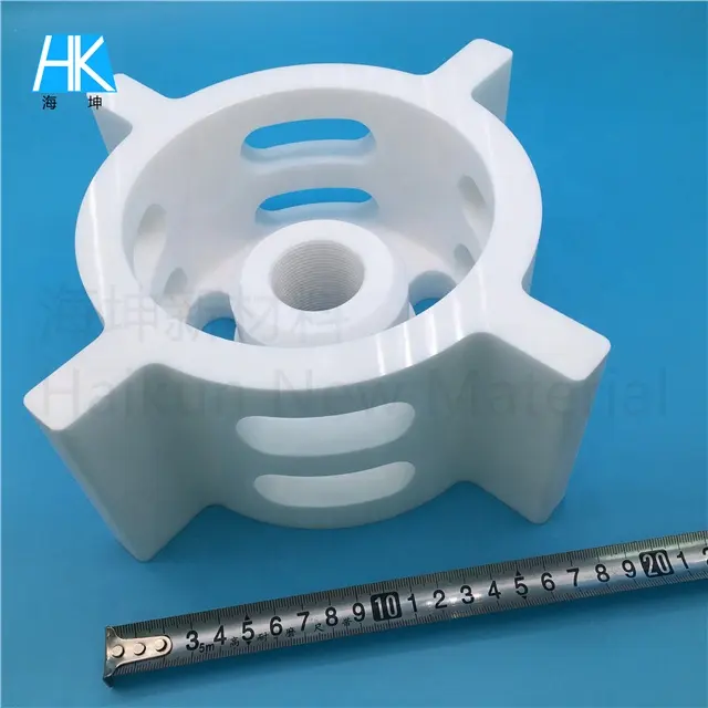 customized design zirconium oxide ceramic complicated machinery part component accessory