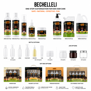 Set per la Cura dei Capelli Delicati dei Bambini OEM, Shampoo e Balsamo Naturali all'Olio di Pawpaw per la Crescita dei Capelli dei Bambini Afro e Adulti, Etichetta Privata MOQ - Product Image 2
