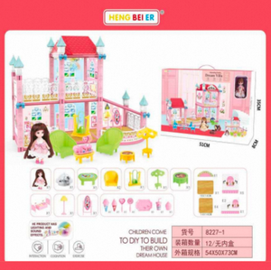 Heng Beier Ensemble de cuisine en plastique pour jeu d'imitation pour filles de 5 à 7 ans Modèle 8227-1 - Product Image 1