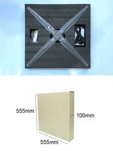 Quạt Led <span class=keywords><strong>Hologram</strong></span> 3D Chiếu Hình Ba Chiều Lớn 100Cm - Product Image 6