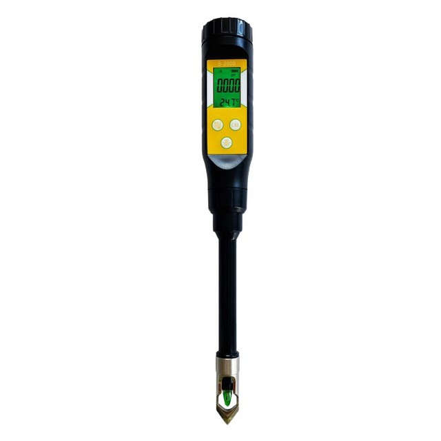 S-2000 Smart Soil pH and Temperature Meter - Digital Tester with APP Data Logging