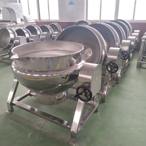 Cuocitore Industriale Marmita, Macchina per Cucinare con Miscelatore, Pentola Miscelatrice per Delizie Turche - Product Image 5