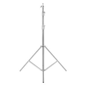 Support en acier inoxydable porteur de 2.8m de haut trépied de lumière photo portable multifonctionnel <span class=keywords><strong>pour</strong></span> le tournage de films télévisés - Product Image 1