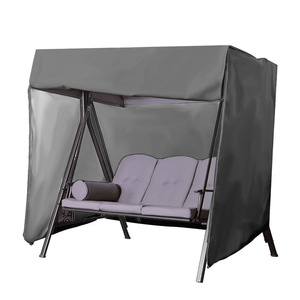 Funda para Silla Columpio de Exterior Moderna <span class=keywords><strong>MUSE</strong></span> 420D de Tela Oxford, Impermeable y Resistente al Sol, Tamaños y Logotipos Personalizados Disponibles - Product Image 1