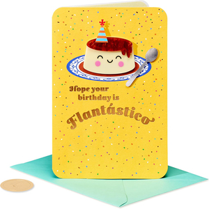 Design personalizzato Print-on-demand personalizzato in stile budino carino carta regalo di compleanno unica per i desideri di compleanno - Product Image 5