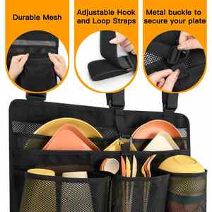 Escurridor de Malla Plegable Portátil para Autocaravanas, Remolques de Viaje y Cocinas Exteriores, Bolsa para Secar Platos de Camping - Product Image 4