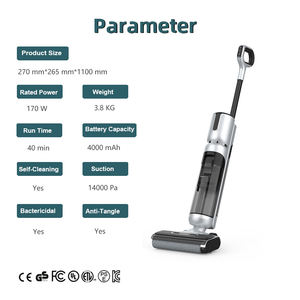 <span class=keywords><strong>Aspirateur</strong></span> Balai Sans Fil Portable à Charge Rapide, Silencieux, pour Nettoyage Humide et Sec, avec Conception Robuste, Idéal pour Usage Domestique et Hôtelier – Le Plus Populaire - Product Image 4