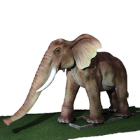 Modèle d'animal animatronique réaliste électrique pour parc d'attractions, étanche, pour le parc jurassique