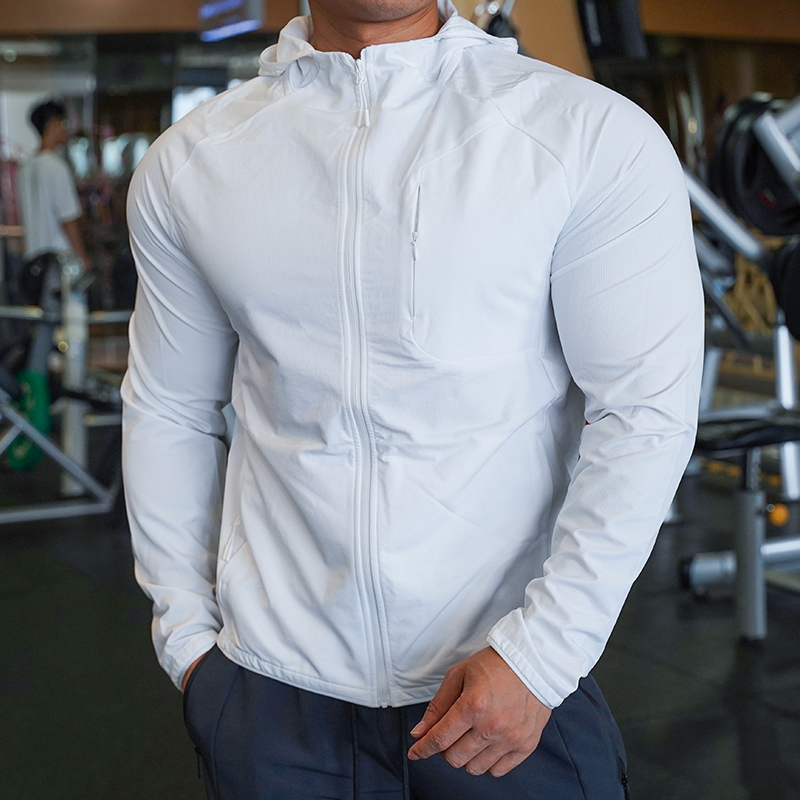 Men Quick Dry Running Jackets Fitness