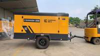 Compresseur d'air à vis diesel haute pression Portable compresor de aire 1100CFM 25 Bar pour machine de forage de noyau de puits d'eau