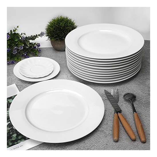 Hot Sale Sublimation platten Keramik White Blank Restaurant Keramik Teller Porzellan