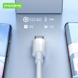 Maimi 1m 2m Typ a bis Typ c 6A Turbo-Schnell ladekabel Android-Schnell ladekabel USB-Ladekabel Handy-Datenkabel - Product Image 3
