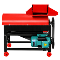 Machine à décortiquer le maïs 220V, batteuse électrique 2850 tr/min avec goulée de décharge arrière pour l'agriculture