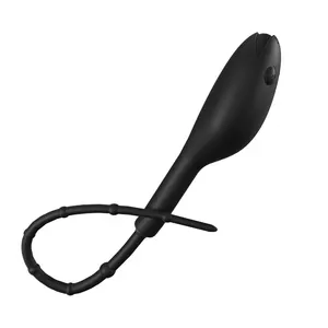 Silicone dương vật Vibrator dương vật cắm đa hạt niệu đạo dilator Horse Eye Stick Pussy masturburator sexy đồ chơi cho nam giới