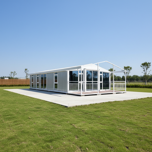 Maison conteneur préfabriquée <span class=keywords><strong>mobile</strong></span> et extensible sur mesure de 20, 30 ou 40 pieds, avec salle de bain et cuisine, pour logement secondaire ou maison portable - Product Image 3