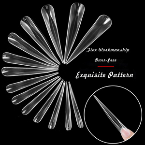Split Space Claw Extra Long Coffin <b>Nail</b> Mold Dual Form 3D Extending Tips Quick Building Gel <b>Extension</b> Salon <b>Nail</b> System Tool - Product Image 6