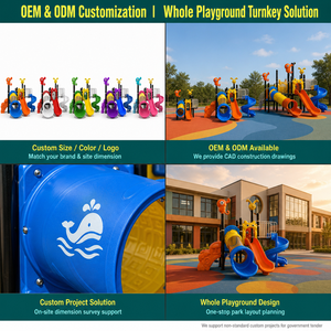Attrezzature per Parchi Giochi all'Aperto <span class=keywords><strong>di</strong></span> Alta Qualità OEM, Scivolo a Spirale per Bambini in Plastica LLDPE e Acciaio, Produttore per Scuole, Comunità e Parchi - Product Image 2