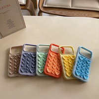 Coque de téléphone en silicone avec ventouse 3D en forme de cœur mignon pour iPhone 18 17 Pro 16 15 14 Pro Max