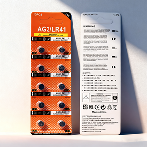Giá dưới <span class=keywords><strong>1.5V</strong></span> Alkaline nút di động LR41 AG3 Pin cho đồ chơi di động thông minh pin đồng hồ - Product Image 1