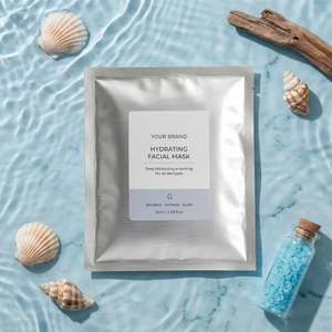 Masque facial hydratant en profondeur 25ml, marque privée, faible MOQ 1000 pièces, OEM - Product Image 1