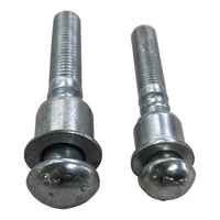 Rivets galvanisés en zinc à tête ronde et rainurée M5, M6.4, M8, M10 pour ventilateurs, conteneurs, broyeurs, tamis vibrants – Fixation industrielle