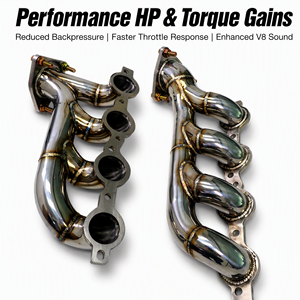Par de Colectores de Escape Cortos SS304 4-en-1 Soldados con TIG para <span class=keywords><strong>Hummer</strong></span> H2 6.0L V8 2003-2007 con Juntas y Herrajes Incluidos - Product Image 5