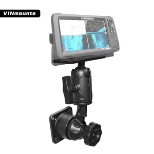 ขาตั้งเครื่องหาปลาโลหะ VINmounts พร้อมแขนปรับระดับได้สำหรับจอแสดงผล LCD Lowrance Humminbird สำหรับใช้งานทางทะเล VIN-TYQ-HB-03 - Product Image 6