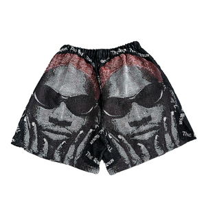 Tessuto in tela da uomo con grafica Ghost Face ispirata ai film <span class=keywords><strong>horror</strong></span>, traspirante, lunghezza al ginocchio, stile Hip Hop, con coulisse, casual, streetwear, motivo arazzo - Product Image 4