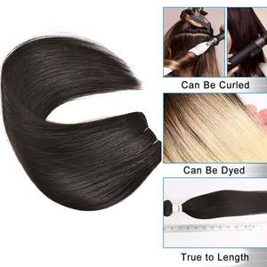 Extensions de cheveux Amygirl Mink Brazilian Deep Wave, tissage de cheveux humains vierges Remy 7A-12A, double trame, permable, 8''-30'' - Product Image 6