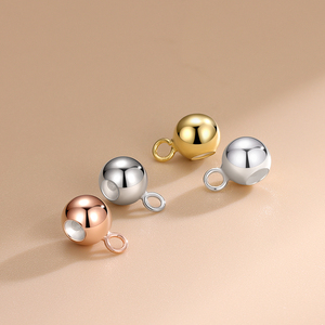 Bán buôn <span class=keywords><strong>925</strong></span> sterling Silver spacers Bead Phụ kiện thêm vòng cao su pulg ánh sáng Bead đối với trang sức làm nguồn cung cấp - Product Image 2