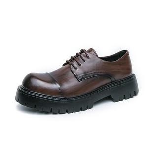 Men's British Style Classic Pu <b>Shoes</b> <b>Soft</b> Breathable Formal Business Wear for Summer Spring Slip-On Closure for Parties - Product Image 4