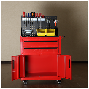 Heavy Duty Mobile Auto Repair <b>Tool</b> <b>Cart</b> Multi-Function Trolley Workshop Drawer <b>Tool</b> Boxes - Product Image 5