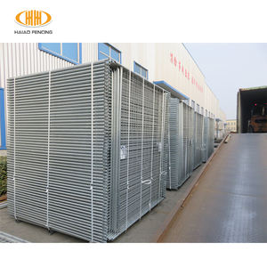 Clôture Heras en acier au carbone galvanisé de haute qualité, panneaux de clôture temporaires d'Australie de 6 pieds pour la cour et la construction de maisons - Product Image 6