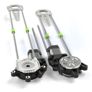 Kits universels de fenêtre électrique de porte de cc 12V 4 et commutateurs de régulateur de levage de moteur électrique - Product Image 3