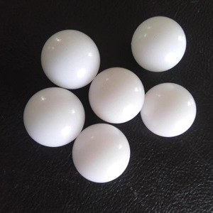 31.75mm 42PCS/KG PUTIH POM ACETAL <span class=keywords><strong>DELRIN</strong></span> RESIN PLASTIK BOLA BEARING YANG DIBENTUK DENGAN INJEKSI - Product Image 1