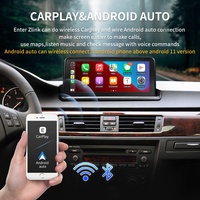 Layar tampilan 10.25 inci Carplay BT GPS Navi Android 11 Monitor mobil untuk BMW E90 E91 E92 E93 2006-2012 mendukung Dashboard 2 tahun